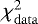 $\chi^2_{\mathrm{data}}$