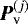 ${\vec P}_{\textrm{v}}^{(j)} $