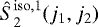 $\hat{S}_2^{\mathrm{iso}, 1}(j_1,j_2)$