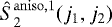$\hat{S}_2^{\mathrm{aniso},1}(j_1,j_2)$