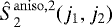 $\hat{S}_2^{\mathrm{aniso},2}(j_1,j_2)$