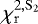 $\chi_{\mathrm{r}}^{2, \mathrm{S_2}}$