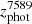 $ z^{\mathrm{7589}}_{\mathrm{phot}} $
