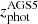 $ z^{\mathrm{AGS5}}_{\mathrm{phot}} $