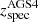 $ z_{\mathrm{spec}}^{\mathrm{AGS4}} $