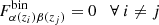$$ \begin{aligned} F_{\alpha (z_{ i})\beta (z_{ j})}^\text{bin} = 0\ \;\; \forall \ { i}\ne { j} \end{aligned} $$