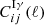 $ C^{\mathrm{I\gamma}}_{ij}(\ell) $