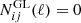 $ {N^{\mathrm{GL}}_{ij}(\ell) = 0} $