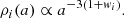 $$ \begin{aligned} \rho _i(a) \propto a^{-3\left(1+w_i\right)}. \end{aligned} $$