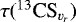 $\tau({^{13}\textrm{CS}_{{v}_{{r}}}})$