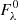 $ F_\lambda^0 $