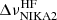 $ \Delta\nu_{\mathrm{NIKA2}}^{\mathrm{HF}} $