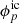 $ \phi^{\rm ic}_p $