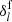 $ \delta^{\rm f}_l $