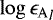 ${\log{\epsilon_{\mathrm{A}}}}_{l}$