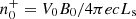 $ n^+_0=V_0 B_0/4\pi e c L_{\rm s} $