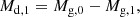 $$ \begin{aligned} M_{\rm d,1} = M_{\rm g,0} - M_{\rm g,1}, \end{aligned} $$