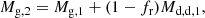 $$ \begin{aligned} M_{\rm g,2}=M_{\rm g,1}+(1-f_{\rm r})M_{\rm d,d,1}, \end{aligned} $$