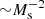 $ {\sim}M_\mathrm{s}^{-2} $