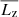 $ \overline{L_{\mathrm{z}}} $