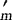 $^{\,\prime}_{\textsl{m}}$