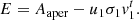 $$ \begin{aligned} E= A_{\rm aper} - u_1\sigma _1v_1^{t}. \end{aligned} $$