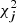 $ \chi^2_{{\boldsymbol{j}}} $