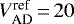 $V_{\textrm{AD}}^{\textrm{ref}}\,{=}\,20$
