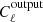 $ C_\ell^{\rm output} $
