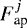 $F_{\textrm{ap}}^j$
