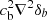 $ c_{\rm b}^2 \nabla^2 \delta_b $