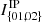$ I_{\{01,02\}}^{\mathrm{IP}} $