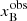 $ x^{\mathrm{obs}}_{\mathrm{B}} $