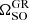$ \Omega^{\mathrm{GR}}_{\mathrm{SO}} $