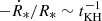 $ -\dot{R}_{\ast}/R_{\ast} \sim t_{\mathrm{KH}}^{-1} $