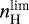 $n_{\textrm{H}}^{\textrm{lim}}$