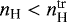 $n_{\textrm{H}} < n_{\textrm{H}}^{\textrm{tr}}$