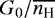 $G_0/\overline{n_{\textrm{H}}}$