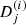 $ D^{(i)}_j $