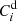 $ C^{\rm d}_i $