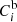 $ C^{\rm b}_i $