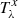 $ T^{x}_\lambda $