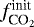 $f^{\textrm{init}}_{{\textrm{CO}_2}}$