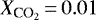 $X_{{\textrm{CO}_2}}\,{=}\, 0.01$