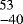 $_{-40}^{53}$