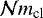$\mathcal{N} m_{\textrm{cl}}$