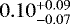$0.10^{&#x002B;0.09}_{-0.07}$