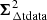 $ \boldsymbol{\Sigma}_\mathrm{\Delta t\mathrm{data}}^{2} $