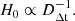 $$ \begin{aligned} H_0 \propto D_{\rm \Delta t}^{-1}. \end{aligned} $$
