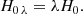 $$ \begin{aligned} H_{0 \, \lambda } = \lambda H_0. \end{aligned} $$